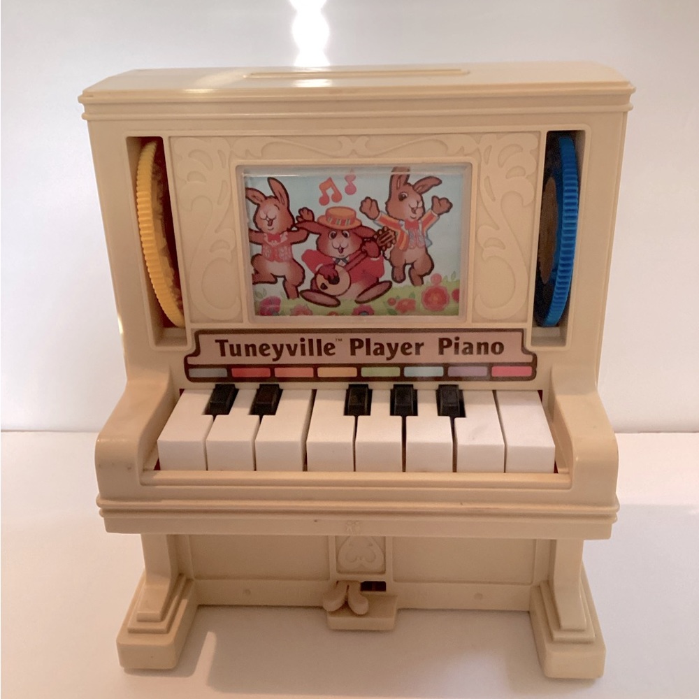 Vintage Tuneyville Player Piano